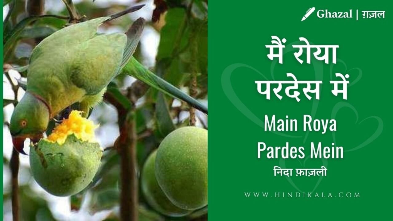 Jagjit Singh : Main Roya Pardes Mein (Dohe) | मैं रोया परदेस में | Album – Insight (1994)