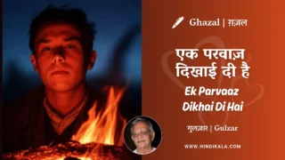 Gulzar Ghazal Ek Parwaz Dikhai Di Hai Lyrics Meaning (English Translation) | गुलज़ार – एक परवाज़ दिखाई दी है