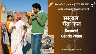 Delhi-6 (2009) – Sasural Genda Phool Lyrics with Meaning (English Translation) | Rekha Bhardwaj |  Shraddha Pandit | Sujata Majumdar | ससुराल गेंदा फूल