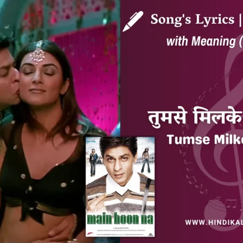 Main Hoon Na (2004) – Tumse Milke Dil Ka Lyrics Meaning (English Translation) | Sonu Nigam | तुमसे मिलके दिल का
