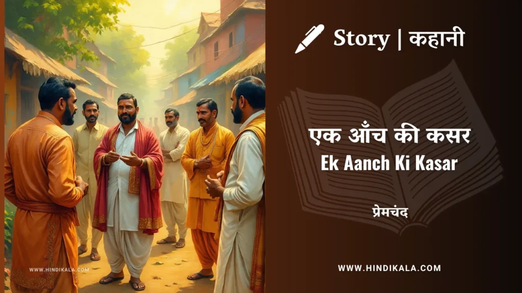 munshi-premchand-ek-aanch-ki-kasar