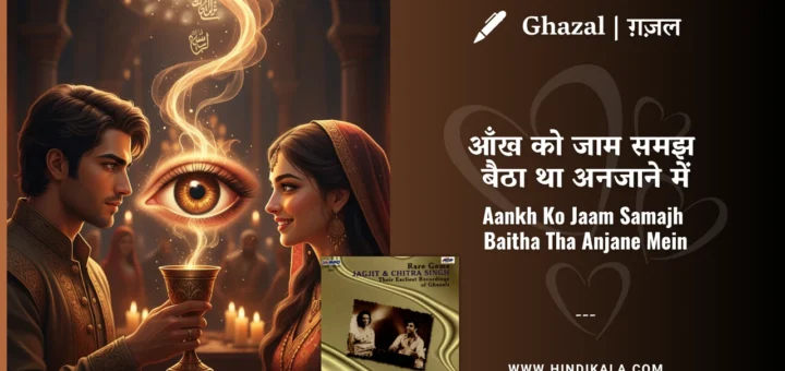 jagjit-singh-ghazal-Aankh-Ko-Jaam-Samajh-Baitha-Tha-Lyrics