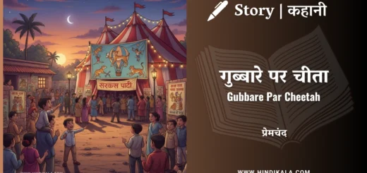 munshi-premchand-story-Gubbare-Par-Cheetah