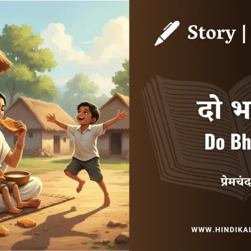 Premchand – Do Bhai | मुंशी प्रेमचंद – दो भाई | Story | Hindi Kahani
