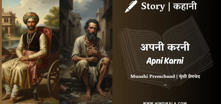munshi-premchand-story-Apni-Karni