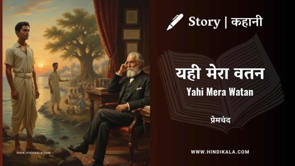 munshi-premchand-story-Yahi-Mera-Watan