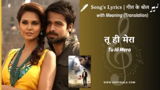 Jannat 2 (2012) – Tu Hi Mera Lyrics Meaning (English Translation) | Shafqat Amanat Ali Khan | तू ही मेरा