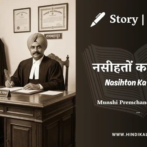 Premchand – Nasihton Ka Daftar | मुंशी प्रेमचंद – नसीहतों का दफ्तर | Story | Hindi Kahani