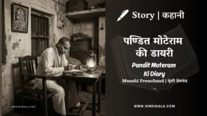 munshi-premchand-story-Pandit-Moteram-Ki-Diary