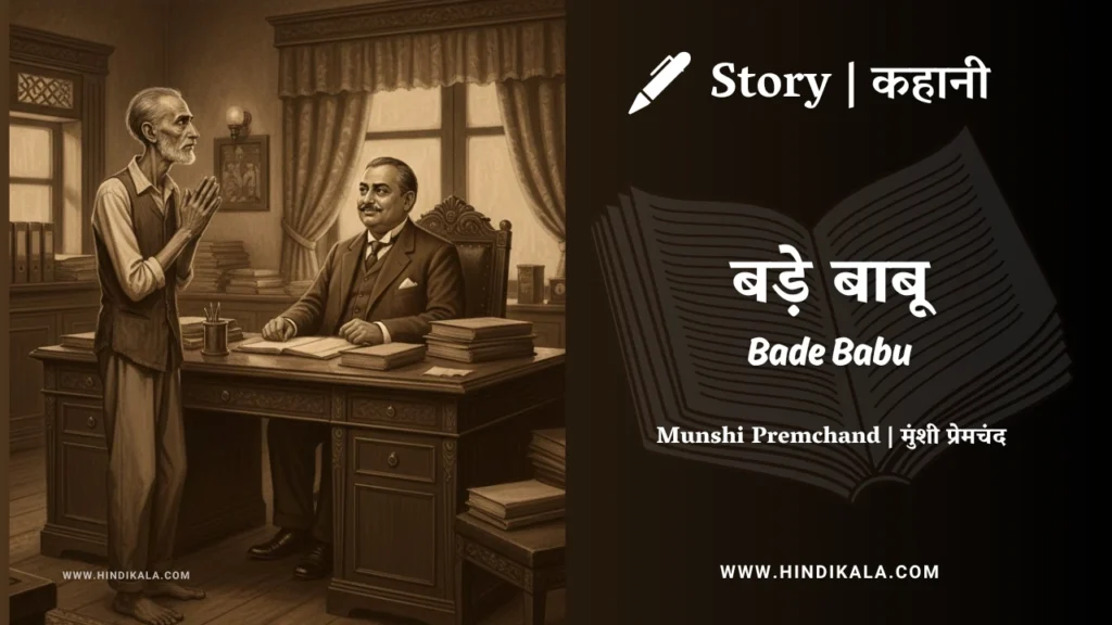 munshi-premchand-story-Bade-Babu