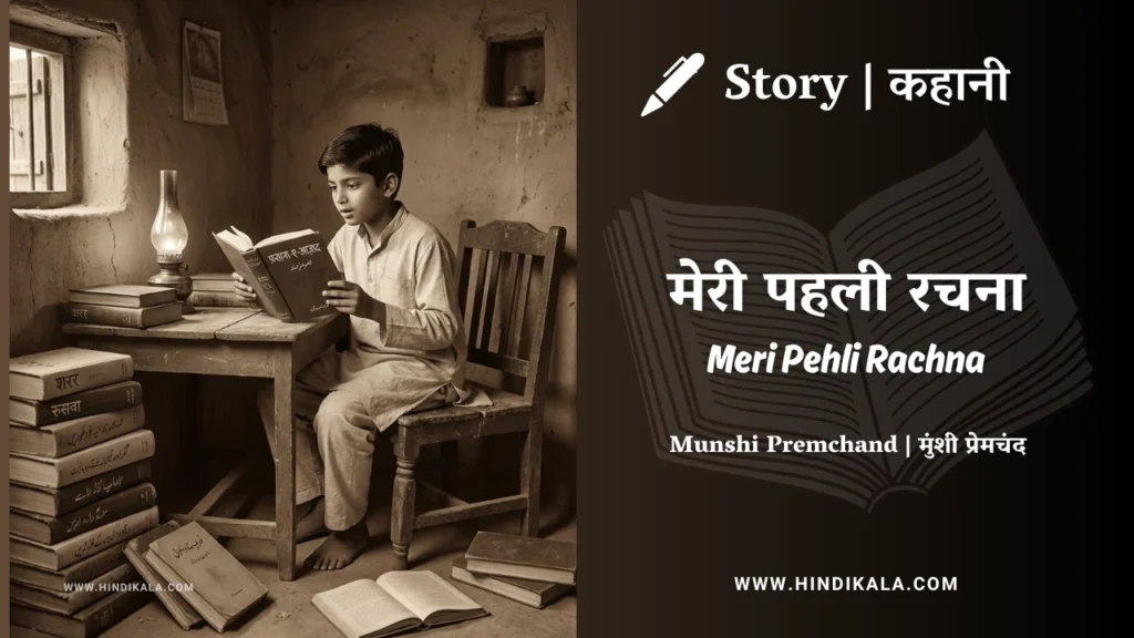 munshi-premchand-story-Meri-Pehli-Rachna