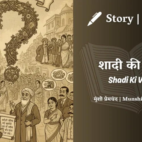Premchand – Shadi Ki Vajah | मुंशी प्रेमचंद – शादी की वजह | Story | Hindi Kahani