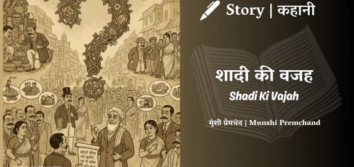munshi-premchand-story-Shadi-Ki-Vajah