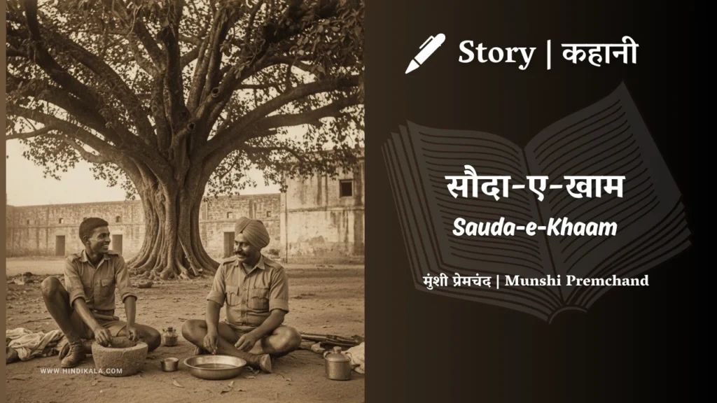 munshi-premchand-story-Sauda-e-Khaam