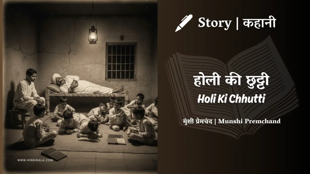 munshi-premchand-story-Holi-Ki-Chhutti