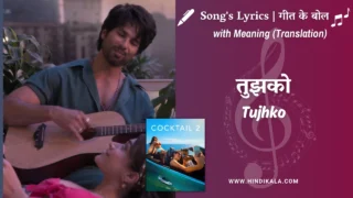 Cocktail 2 (2026) – Tujhko Cocktail 2 Lyrics Meaning (English Translation) | Arijit Singh, Sunidhi Chauhan | तुझको