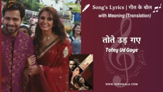 Ek Thi Daayan (2013) – Totey Ud Gaye Lyrics Meaning (English Translation) | Suresh Wadkar, Sukhwinder Singh, Rekha Bhardwaj | तोते उड़ गए