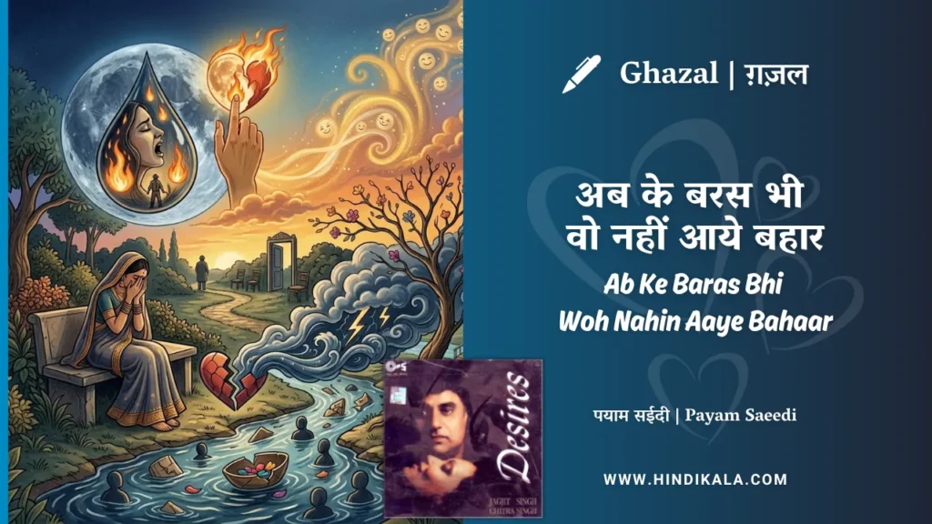 chitra-singh-ghazal-ab-ke-baras-bhi-wo-nahin-aaye-bahaar-mein-lyrics