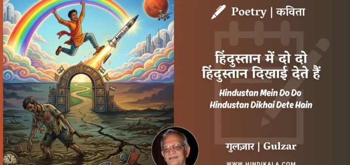 gulzar-poem-Hindustan-Mein-Do-Do-Hindustan-Dikhai-Dete-Hain