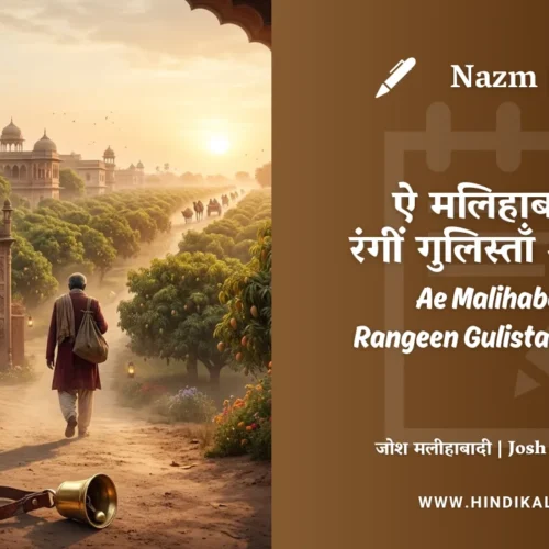 Jagjit Singh Ae Malihabad Ke Rangeen Gulistaan Alvidaa Lyrics Meaning (English Translation) | Nazm | Josh Malihabadi | ऐ मलिहाबाद के रंगीं गुलिस्ताँ अलविदा