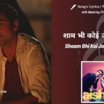 Aisha-2010-Shaam-bhi-koi-jaise-hai-nadi-lyrics