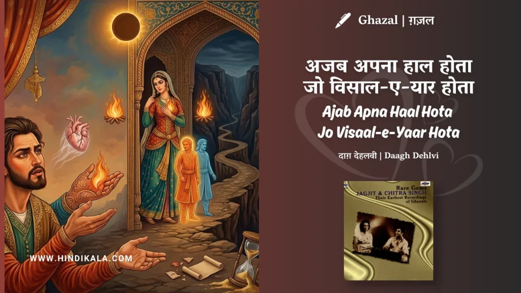 chitra-singh-ghazal-Ajab-Apna-Haal-Hota-Jo-Visaal-e-Yaar-Hota-Lyrics