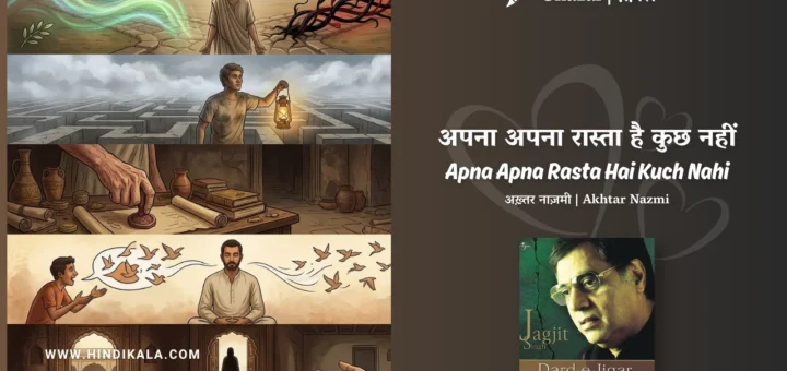 jagjit-singh-Apna-Apna-Rasta-Hai-Kuch-Nahi-Ghazal-Lyrics