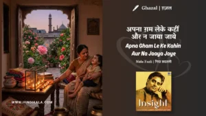 jagjit-singh-Apna-Gham-Le-Ke-Kahin-Aur-Na -Jaaya-Jaye-Ghazal-Lyrics