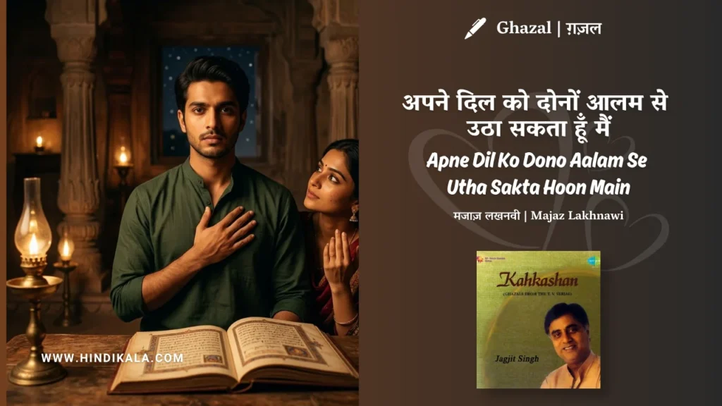 jagjit-singh-Apne-Dil-Ko-Dono-Aalam-Se-Utha-Sakta-Hoon-Main-Ghazal-Lyrics