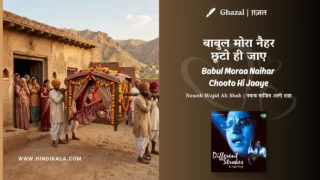 Jagjit Singh & Chitra Singh Babul Moraa Naihar Chooto Hi Jaaye Thumri Lyrics Meaning (English Translation) | Nawab Wajid Ali Shah | बाबुल मोरा नैहर छूटो ही जाए